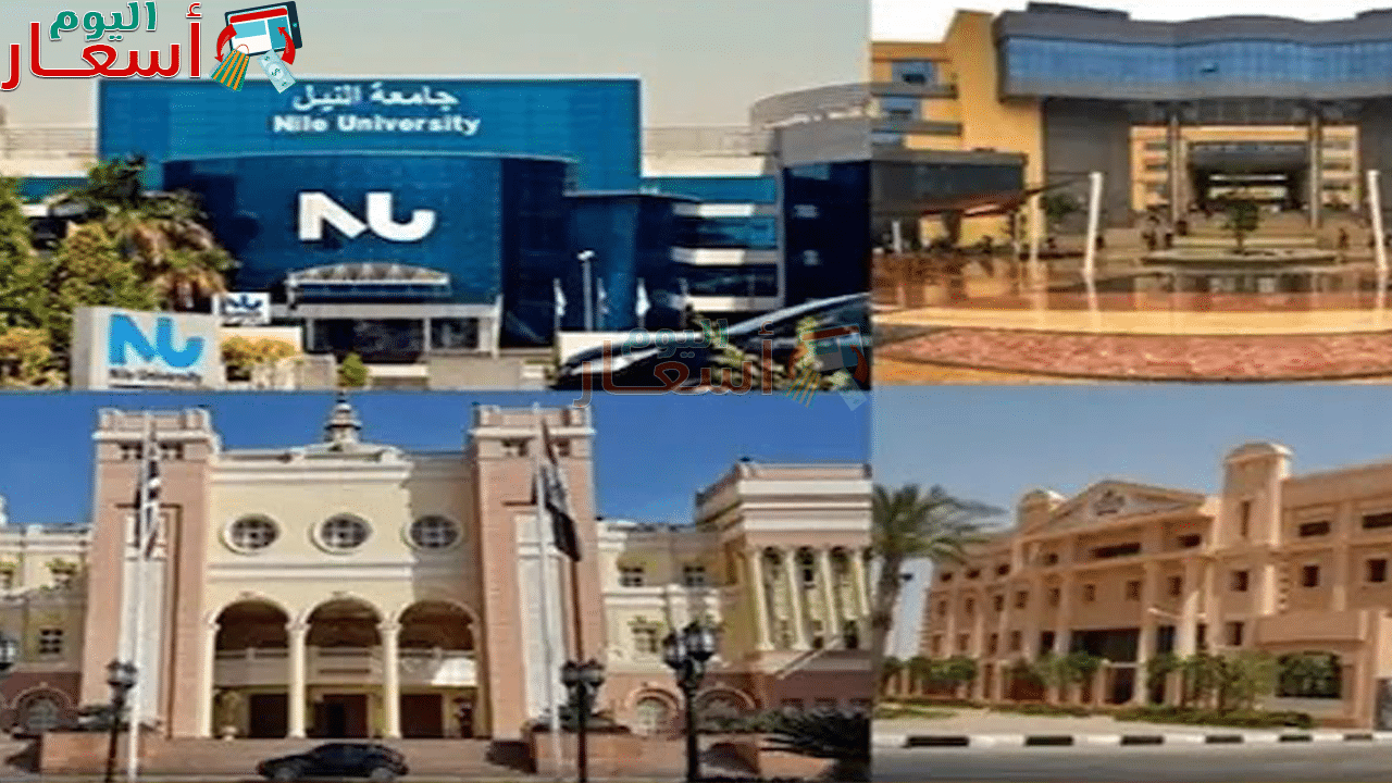 مصاريف أفضل الجامعات الخاصة المعتمدة في مصر 2023